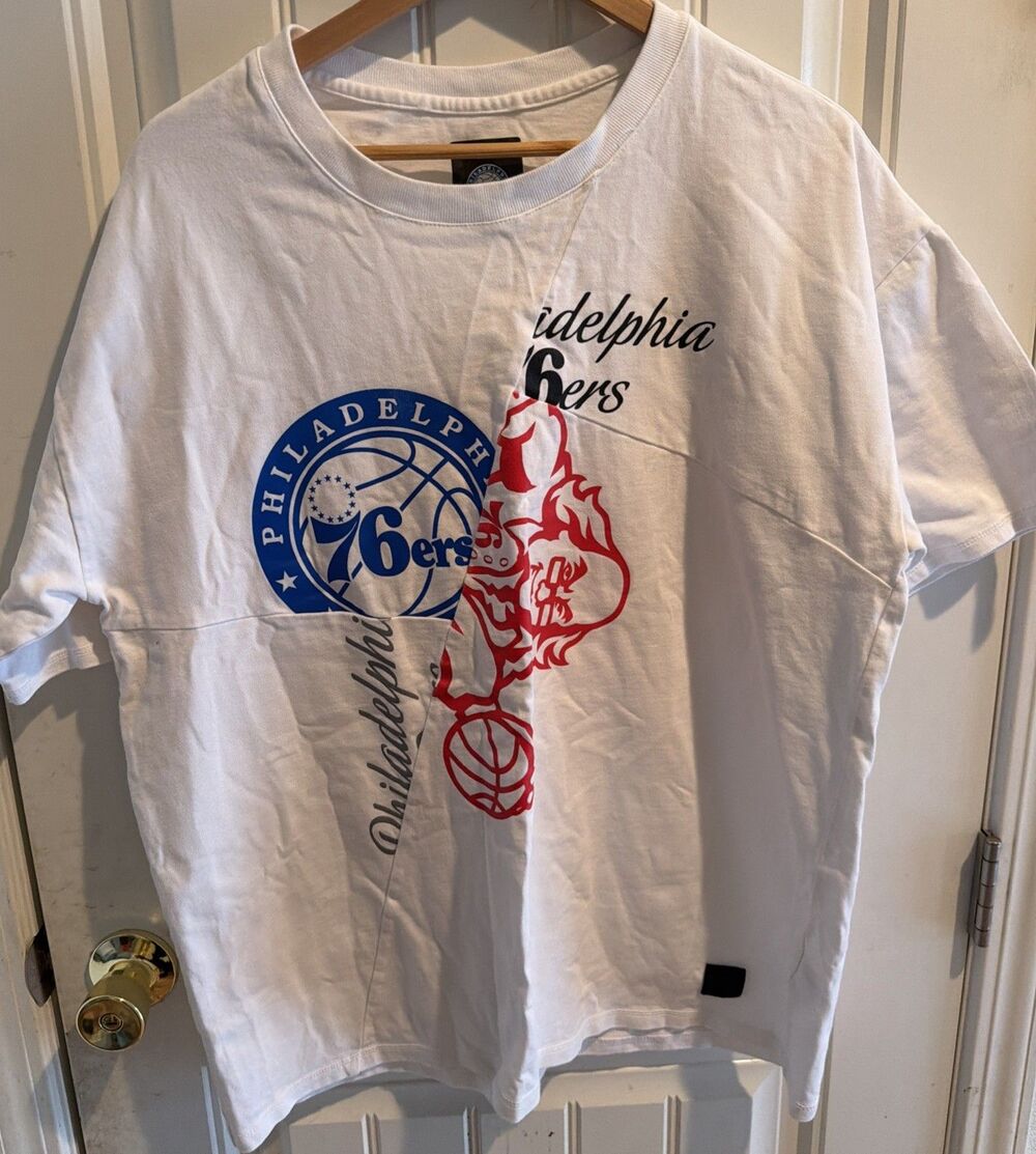 Philadelphia 76ers Express Men’s T Shirt Size L